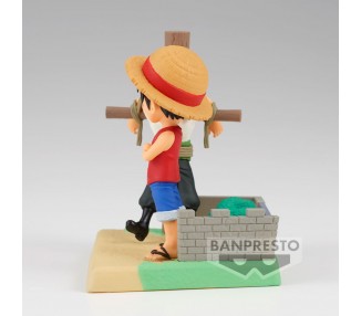 Figura Monkey D Luffy & Roronoa Zoro Log Stories One Piece 7cm