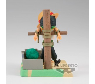 Figura Monkey D Luffy & Roronoa Zoro Log Stories One Piece 7cm