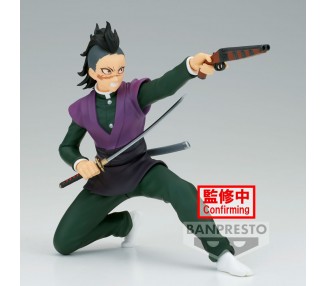 Figura Genya Shinazugawa Vibration Stars Demon Slayer Kimetsu no Yaiba 12cm