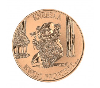 Figuras Wicket W Warrick & Kneesaa Ewoks Star Wars 9cm