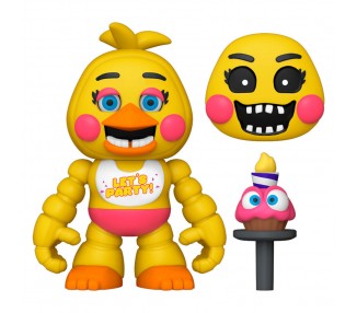 Blister 2 figuras Snaps! Five Nights at Freddys Toy Chica and Nightmare Chica