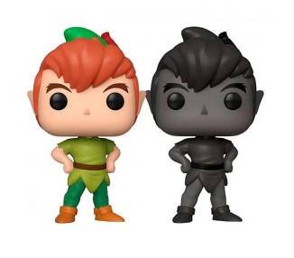Blister 2 figuras POP Disney Peter Pan - Peter Pan & Peter Pans Shadow Exclusive