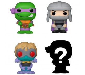 Blister 4 figuras Bitty POP Tortugas Ninja Donatello