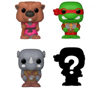 Blister 4 figuras Bitty POP Tortugas Ninja Splinter