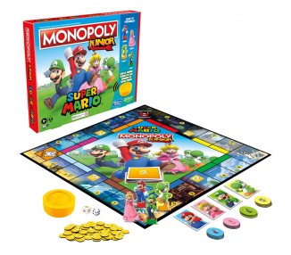 Juego Monopoly Junior Super Mario español