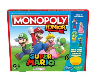 Juego Monopoly Junior Super Mario español