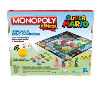 Juego Monopoly Junior Super Mario español