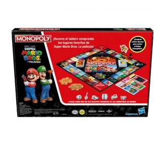 Juego Monopoly Super Mario Bros La Pelicula español
