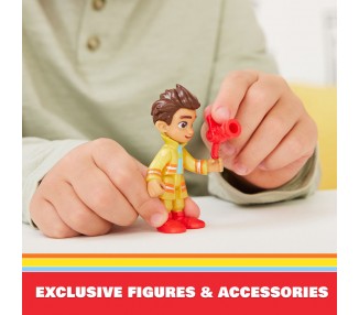 Set 3 figuras Equipo de Rescate