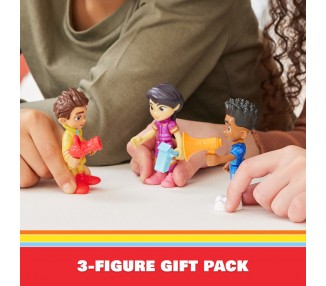 Set 3 figuras Equipo de Rescate