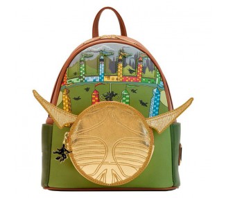 Mochila Snitch Dorada  Harry Potter Loungefly 26cm
