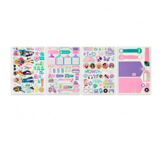 Cuaderno A5 pegatinas Wow Generation