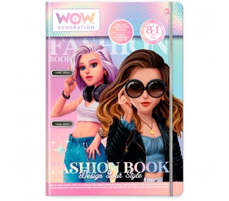 Libreta diseña tu estilo Wow Generation