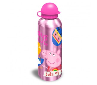 Cantimplora aluminio Peppa Pig 500m surtido