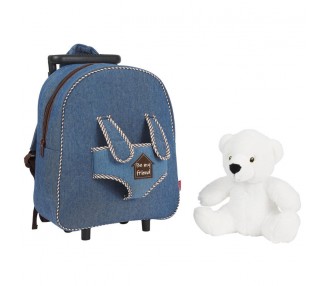 Trolley + Peluche Oso Perry 38cm