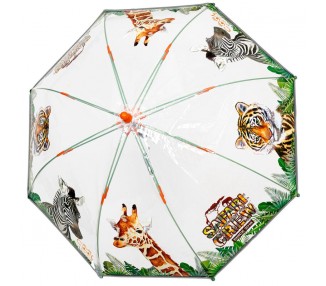 Paraguas manual transparente Sabana 42cm