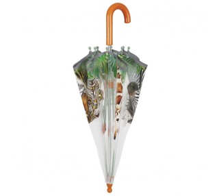 Paraguas manual transparente Sabana 42cm