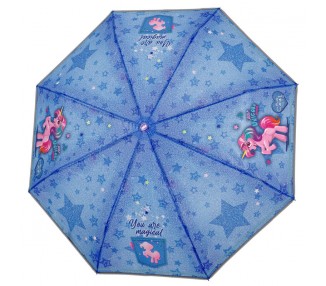 Paraguas plegable manual Unicornio 50cm