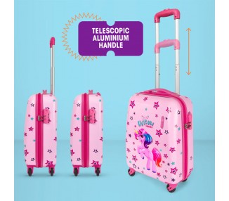 Maleta ABS Unicornio 4r 51cm