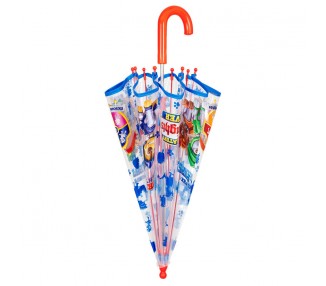 Paraguas automatico transparente Patrulla Canina Paw Patrol 42cm