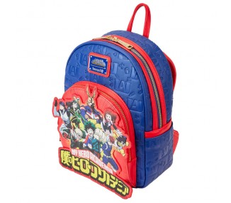 Mochila Group Debossed Logo My Hero Academia Loungefly 26cm