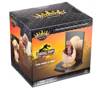 Estatua Raptor Egg Jurassic Park 12cm