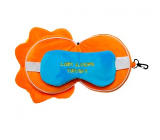 Almohada viaje antifaz Leon Adoramals Relaxeazzz