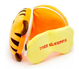 Almohada viaje antifaz Tigre Adoramals Relaxeazzz
