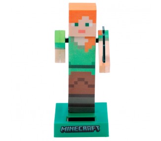 Muñeco Solar Alex Minecraft
