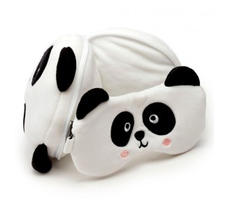 Almohada viaje antifaz Oso Panda Adoramals Relaxeazzz