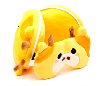 Almohada viaje antifaz Jirafa Relaxeazzz