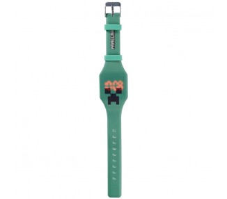 Reloj digital Minecraft