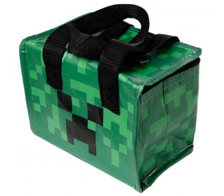 Bolsa portameriendas Creeper Minecraft