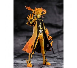 Figura SH Figuarts Naruto Uzumaki Kurama Link Mode Courageous Strength That Binds Naruto Shippuden 15cm