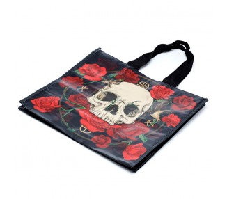 Bolsa shopping Calavera y Rosas