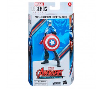 Figura Capitan America Bucky Barnes Beyond Earths Mightiest Los Vengadores Avengers Marvel 15cm