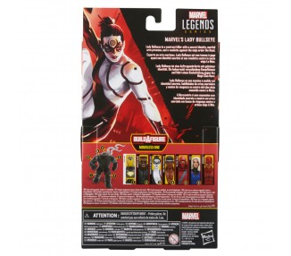 Figura Marvel Lady Bullseye Knights Legends Series Marvel 15cm