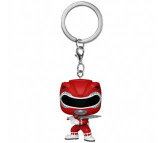 Llavero Pocket POP Power Rangers 30th Anniversary Red Ranger