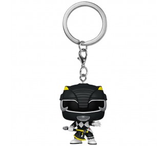 Llavero Pocket POP Power Rangers 30th Anniversary Black Ranger