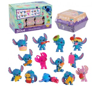 Figura Stitch Burguer Disney 5cm surtido