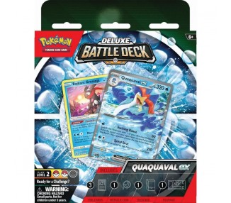 Baraja juego cartas coleccionables Mazo de batalla de lujo Pokemon ingles