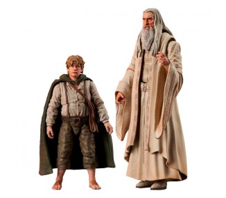 Figura Saruman El Señor de los Anillos 18cm