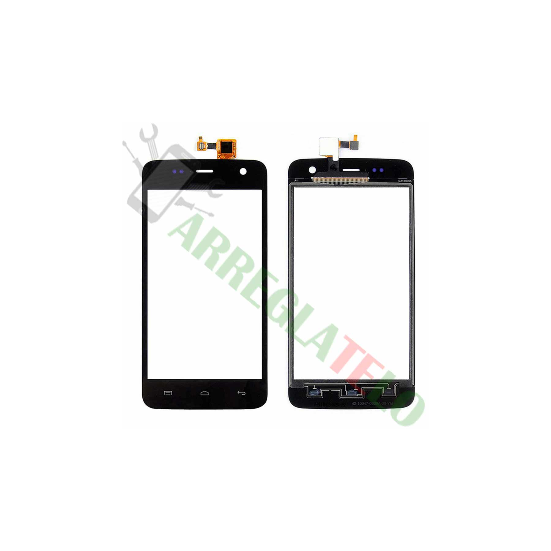 Pantalla Tactil Digitalizador Para Wiko Bloom Negro Negra