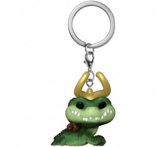 Llavero Pocket POP Marvel Loki Alligator Loki