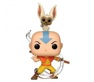 Figura POP Avatar the Last Airbender Aang with Momo