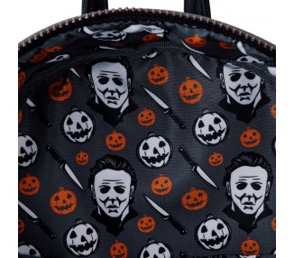 Mochila Michael Myers Mask Cosplay Halloween Loungefly 26cm