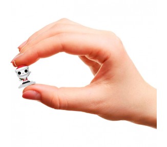 Blister 4 figuras Bitty POP Disney Pesadilla Antes de Navidad Santa Jack