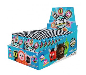 Bolsa sorpresa Canica + Skin Freak Marbles surtido