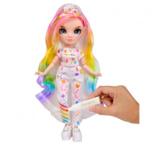 Muñeca Blue Eyes Rainbow High 26cm