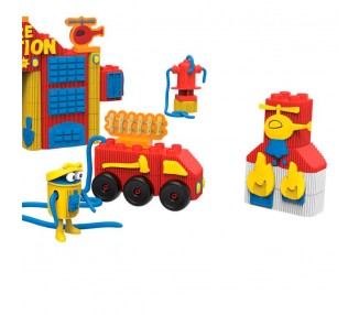 Set de bloques estacion de bomberos Play-Doh